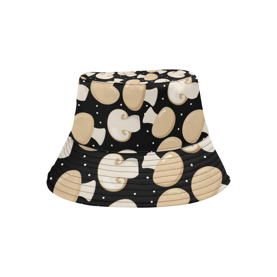 Champignon mushroom pattern Unisex Bucket Hat