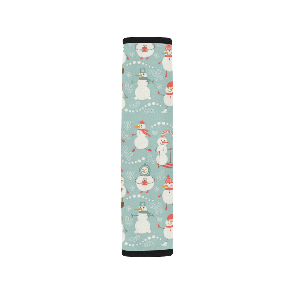 Cute snowman pattern Car Seat Belt Cover