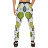 Hot Air Balloon Bird Cloud Pattern Unisex Casual Sweatpants