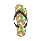 Pineapples design pattern Unisex Flip Flops