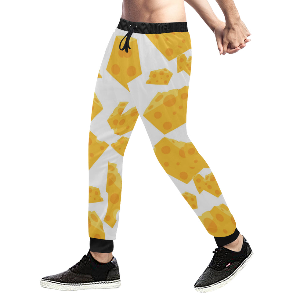 Cheese slice pattern Unisex Casual Sweatpants