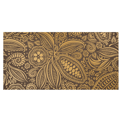 cacao beans tribal polynesian pattern background Tablecloth