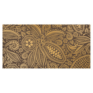 cacao beans tribal polynesian pattern background Tablecloth