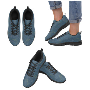 Swordfish Pattern Print Design 02 Women's Sneaker Shoes