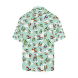 Helicopter design pattern Men's All Over Print Hawaiian Shirt