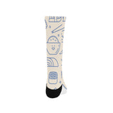 Cute sushi icon pattern Crew Socks