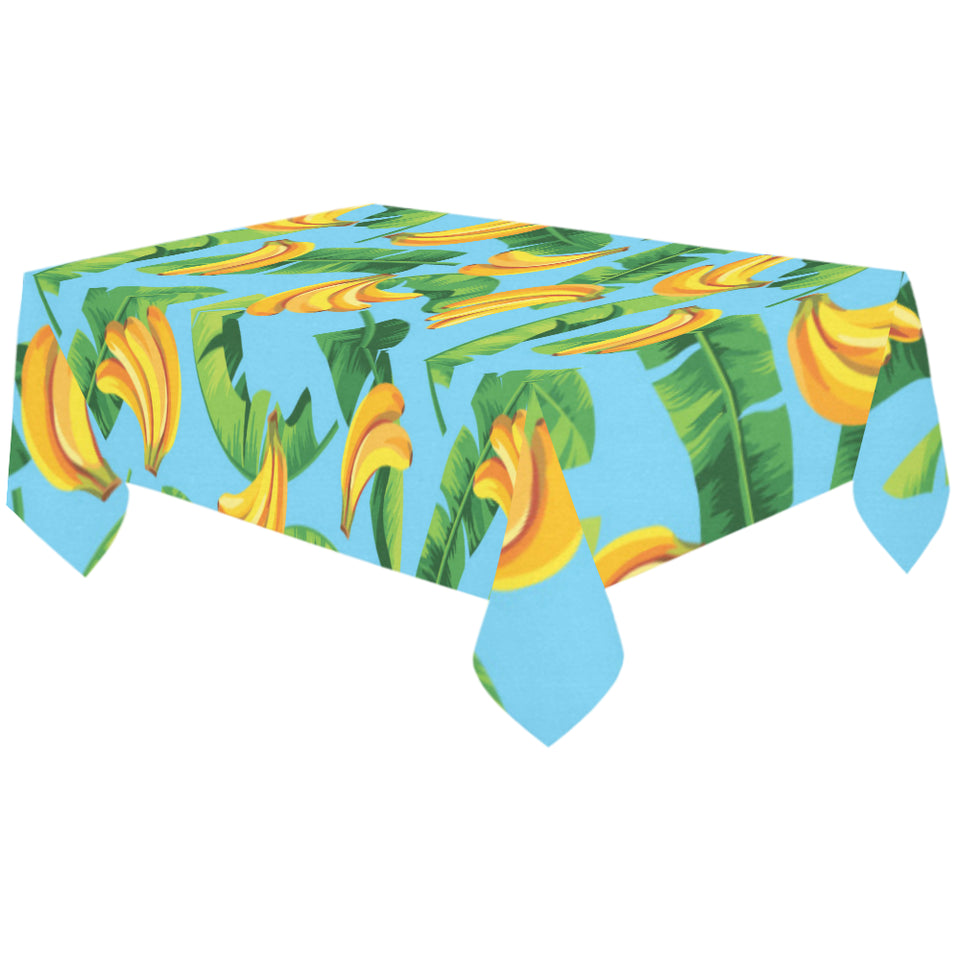 banana leaves banana design pattern Tablecloth