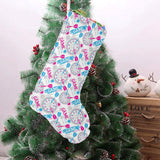 Darts Pattern Print Design 01 Christmas Stocking