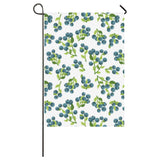 blueberry white background House Flag Garden Flag