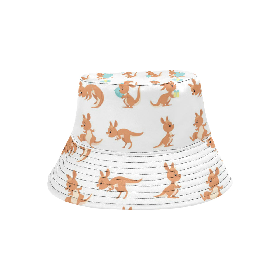 Cute Kangaroo pattern Unisex Bucket Hat