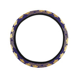 Beautiful japanese fan pattern Car Steering Wheel Cover