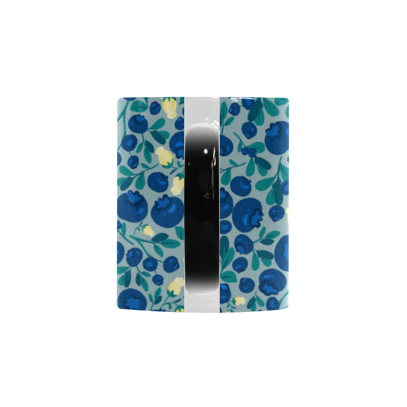 blueberry design pattern Morphing Mug Heat Changing Mug
