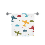 Airplane star cloud colorful Bath Towel