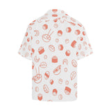 Sushi pattern Men's All Over Print Hawaiian Shirt