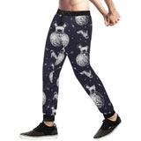 Chihuahua space helmet. astronaut pattern Unisex Casual Sweatpants