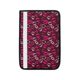 Lips Pattern Print Design 03 Car Seat Belt Cover