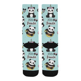 Cute baby panda pattern Crew Socks