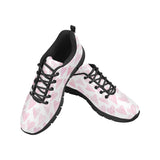 Watercolor pink heart pattern Men's Sneaker Shoes