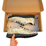 Gold grape pattern Men's Sneaker Shoes