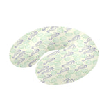 Seahorse shell pattern U-Shaped Travel Neck Pillow