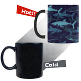 Shark pattern Morphing Mug Heat Changing Mug