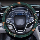 Snake forest pattern Car Steering Wheel Cover