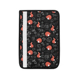 fox sleeping fox pattern Car Seat Belt Cover