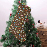 Snail Pattern Print Design 03 Christmas Stocking