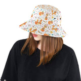 cute tribal fox pattern Unisex Bucket Hat