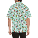 Helicopter design pattern Men's All Over Print Hawaiian Shirt