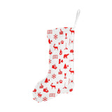 Canada Pattern Print Design 04 Christmas Stocking