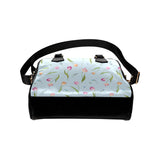 Watercolor Tulips pattern Shoulder Handbag