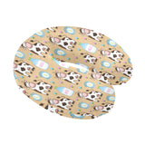 Cow bottle of milk pattern U-Shaped Travel Neck Pillow