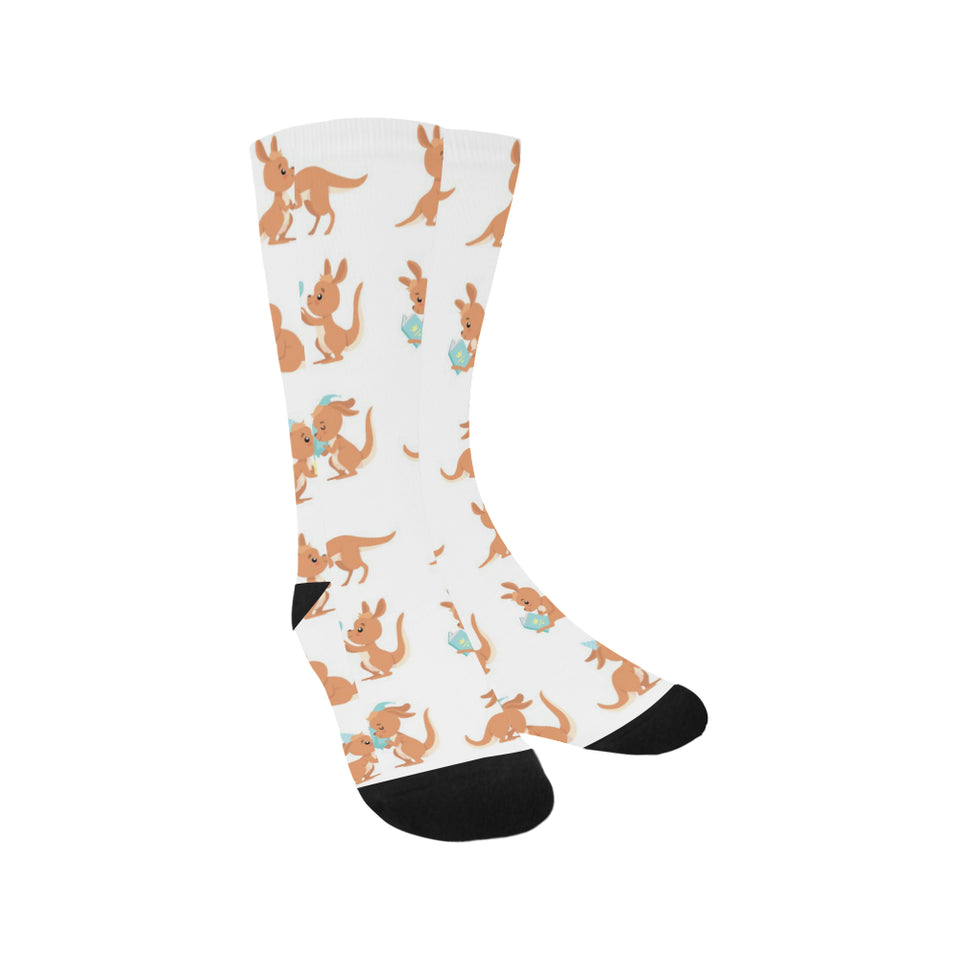 Cute Kangaroo pattern Crew Socks
