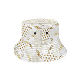 Beautiful gold japanese pattern Unisex Bucket Hat