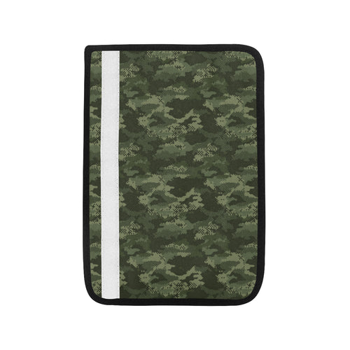 Digital Green camouflage pattern Car Seat Belt Cover