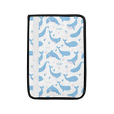 Blue whale pattern Car Seat Belt Cover