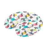 Dragonflies ginkgo leaves pattern U-Shaped Travel Neck Pillow