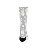 Rabbit cloud Pattern Crew Socks