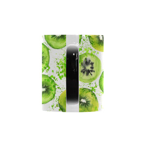 Watercolor kiwi pattern Morphing Mug Heat Changing Mug