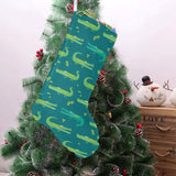 Crocodile pattern Christmas Stocking