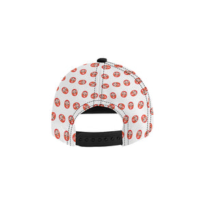 Daruma japanese wooden doll pattern All Over Print Snapback Cap