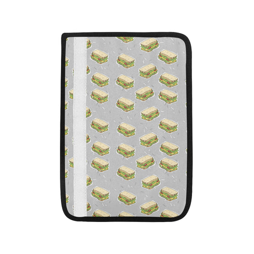 Sandwich Pattern Print Design 05 Car Seat Belt Cover