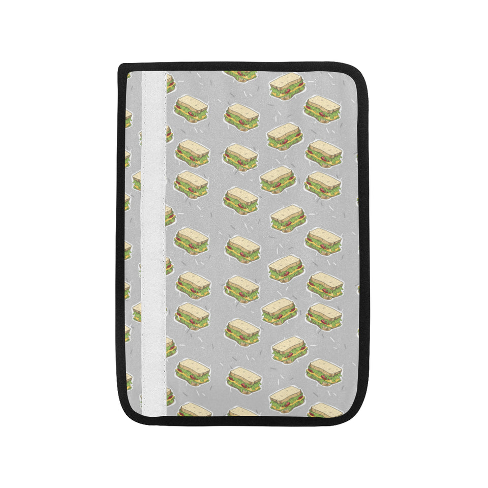 Sandwich Pattern Print Design 05 Car Seat Belt Cover