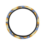 Guinea Pig Pattern Print Design 02 Car Steering Wheel Cover
