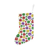 Dice Pattern Print Design 03 Christmas Stocking