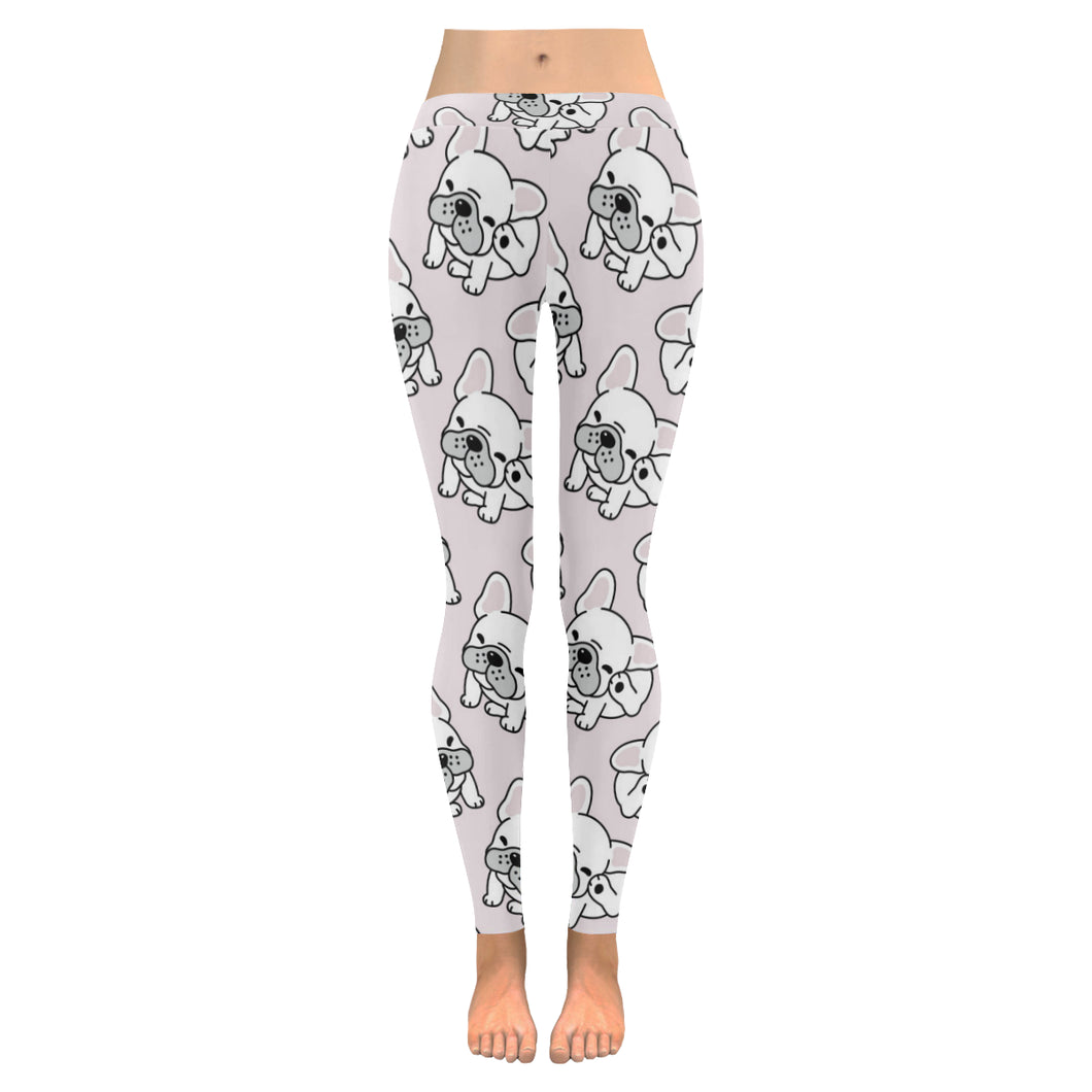 Cute french bulldog pattern Women's Legging Fulfilled In US
