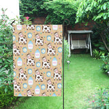 Cow bottle of milk pattern House Flag Garden Flag