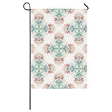 Square floral indian flower pattern House Flag Garden Flag