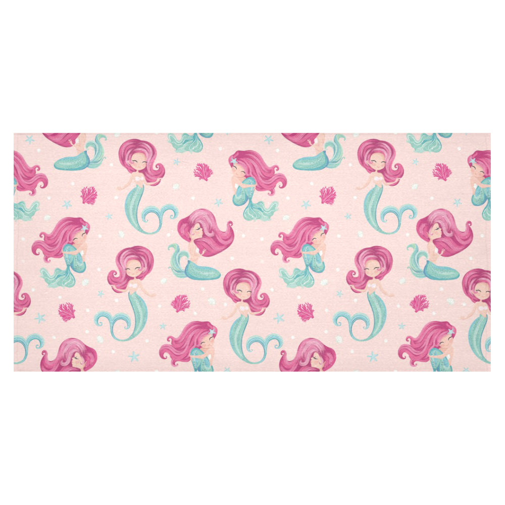 Cute little mermaid pattern Tablecloth